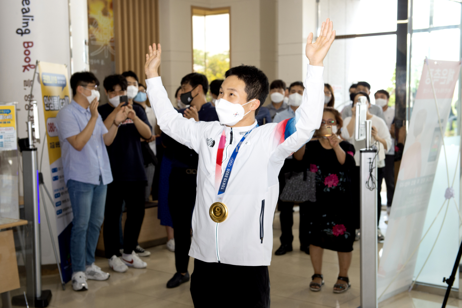 제천시, 올림픽 남자체조(도마) 금메달 ! 신재환 선수 환영식 개최 이미지 2
