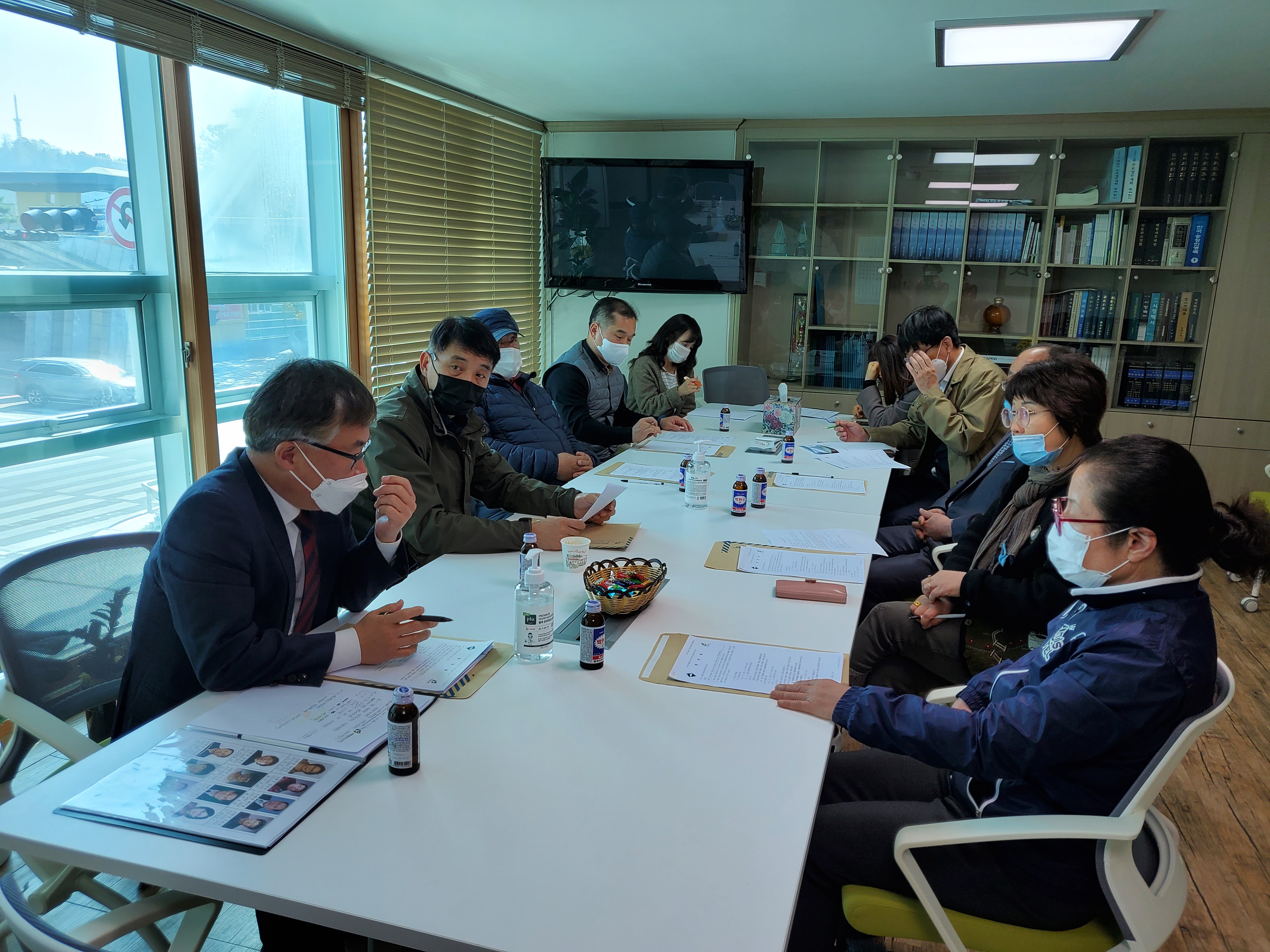 청전동 지역치안 강화 공동대응 연대 구축을 위한 회의 개최