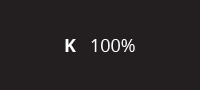 K 100%