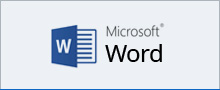 MS-Word 97/2000 로고
